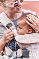 BabyBjörn baby carrier One Air, 3D mesh fabric, pearl pink