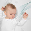 roba Matelas pour Parc Bébé 75 x 100 cm Safe Asleep Air - Housse Jacquard Respirante et Amovible - Convient aux Personnes Allergiques - Blanc