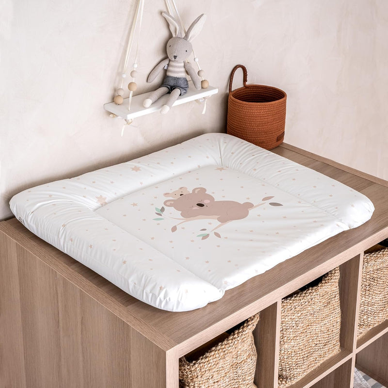 Julius Zöllner Wickelauflage Softy 65x75 cm - Wickelunterlage - wasserdicht und abwischbar - Made in Germany – Oeko-Tex Standard 100 – Koalas