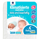 Babysom - Babymatratze | 60x120 cm | Kindermatratze Sommer/Winter | Atmungsaktiv | Luftdurchlässiger Kaltschaum | Höhe 10cm