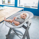 hauck 2in1 Babywippe & Neugeborenenaufsatz für Alpha+ & Beta+ Holzhochstuhl Alpha Bouncer 2in1, für Babys ab Geburt bis 9 kg, mit 3-Punkt-Hüftgurt,...