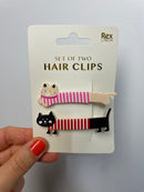 Haarclips • Katzen