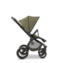 MOON Buggy SPORT,Moss Green/Melange,Reclining Stroller Buggy,Up to 22kg,UV Protection 50+,Collapsible,Large Basket,Collection 2024
