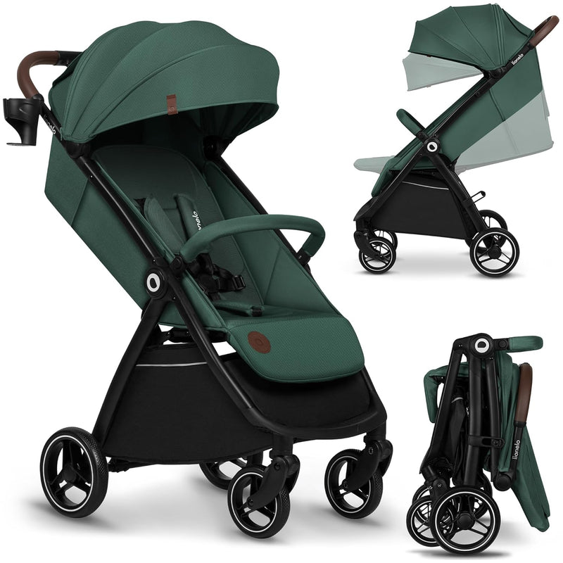 LIONELO INGRID Kinderwagen bis 22 kg von 6 Monaten bis 4 Jahren Große