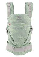 manduca XT Babytrage - Verstellbarer Sitz, der mitwächst - Vom Neugeborenen bis zum Kleinkind - Babytrage aus Bio-Baumwolle mit 3 Tragemöglichkeiten,Botanic Green