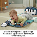 Fisher-Price -Spieldecke-Erlebnisdecke Spielcenter für Neugeborene mit Klavier-Musikspielzeug & Spielzeuge zum Spielen in der Bauchlage