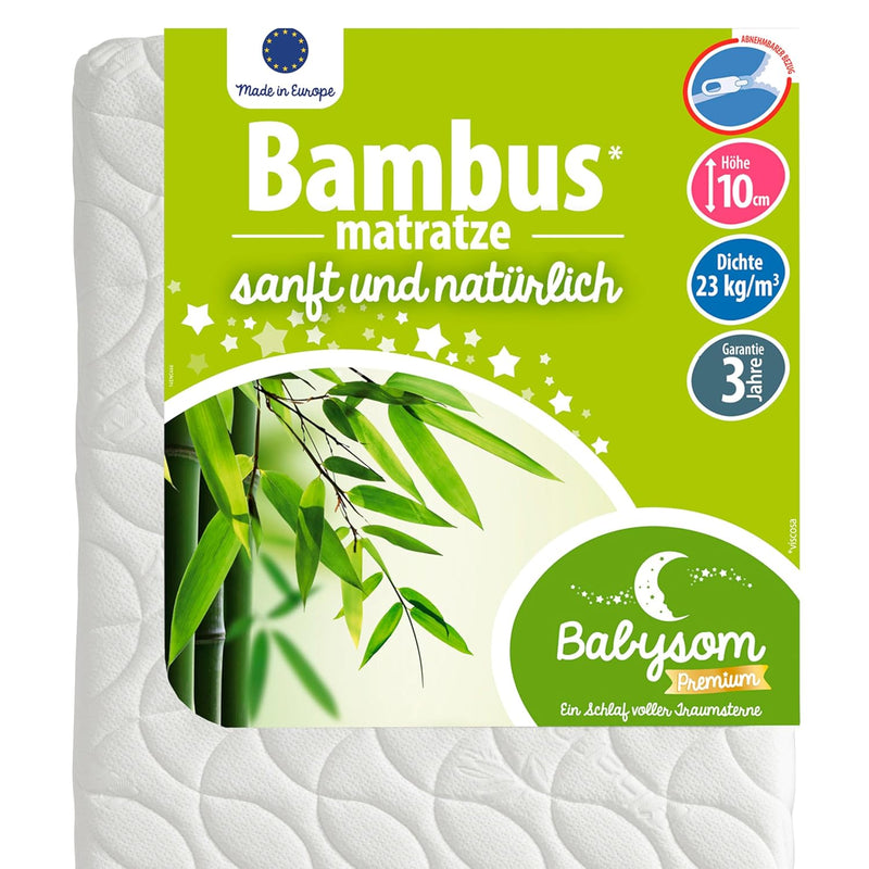Babysom - Babymatratze Bambus 60x120 cm