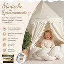 LIONHERZ Spielzelt Baumwolle/Hanf Kinderzelt Tipi