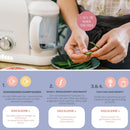 BÉABA - Babycook Duo - 4 in 1 Babynahrungszubereiter- weiß/silber
