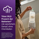 Philips Avent Premium 2-in-1 Flaschenwärmer und Sterilisator – Warmwasserbadtechnologie mit Krankenhaus-Standard, intelligentem Temperatursensor, v...