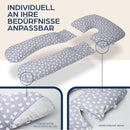 Niimo 4-in-1 U Kissen Seitenschläferkissen XXL