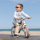 KikkaBoo Laufrad ab 3 Jahre LANSER, Ultraleichtes Balance Bike, 12 Zoll, Verstellbarer Sitz, Fahrrad für Kleinkinder 3-6 Jahre, Grün