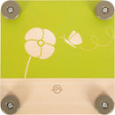 small foot Blumenpresse Discover, aus FSC 100%-zertifiziertem Holz, Presse zum Basteln für Kinder ab 3 Jahren, 12436, Grün