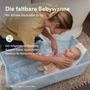 Stokke Flexi Bath XL (White) with Newborn Support - Lightweight Construction & Easy to Store - Ideal for Children Aged 0–6 Years