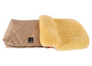 Lammfell Fußsack Natura, sand