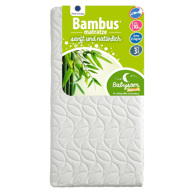 Babysom - Babymatratze Bambus 60x120 cm