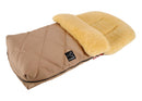 Lammfell Fußsack Natura, sand