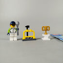 LEGO City 60322 Rennwagen – mit Figuren & Zubehör, neuwertig