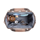 LÄSSIG Baby Wickelrucksack Wickeltasche inkl. Wickelzubehör nachhaltig produziert - Rose