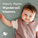 Julius Zöllner Jersey Spannbettlaken für Baby- & Kinderbett, 100% Jersey-Baumwolle, OEKO-TEX Standard 100 zertifiziert, Größe: 60x120cm / 70x140cm, 1er Pack, salbei