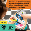 Baby Einstein, Hape, Holzspielzeug Magic Touch Piano , Musikspielzeug Klavier aus Holz für Kinder, Musikinstrumente mit 3 Notenblättern und 6 Liedern, Aktivität und Sensorisches Spielzeug, 6 Monaten+