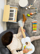 small foot Trommel "Groovy Beats" für Kinder, mit verstellbarem Gurt, musikalische Früherziehung, ab 3 Jahren, 12250