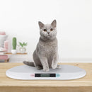 Digitale Babywaage von Little Choice, für Babys bis 20 kg, auch für Katzen und andere Kleintiere, weiß