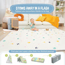 Babymatte Kindermatte Baby Spielmatte 150x180x1cm - Green Road