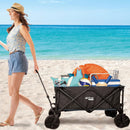 AKTIVE - Klappbarer Transportwagen Bollerwagen 91 x 49 x 99 cm