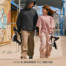 Kinderkraft Freely Scooter ab 3 Jahren, Kinderroller bis zu 100 kg, schnellen Zusammenklappen, Räder aus PP, Rosa