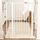 Regalo Easy Step Baby Safety Gate, Pressure-Mounted, Including Extension Kit (104 cm)