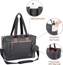 Dikaslon Wickeltasche mit Schnullertasche und Wickelunterlage, Große Reisewindeltasche für Mama und Papa, Multifunktions-Babytasche für Jungen und Mädchen