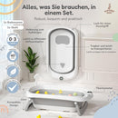 Faltbare Babybadewanne mit Badesitz/Badewanne XXL
