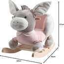 STERNTALER 9902318 Schaukeltier Esel Emmi Girl zartrosa