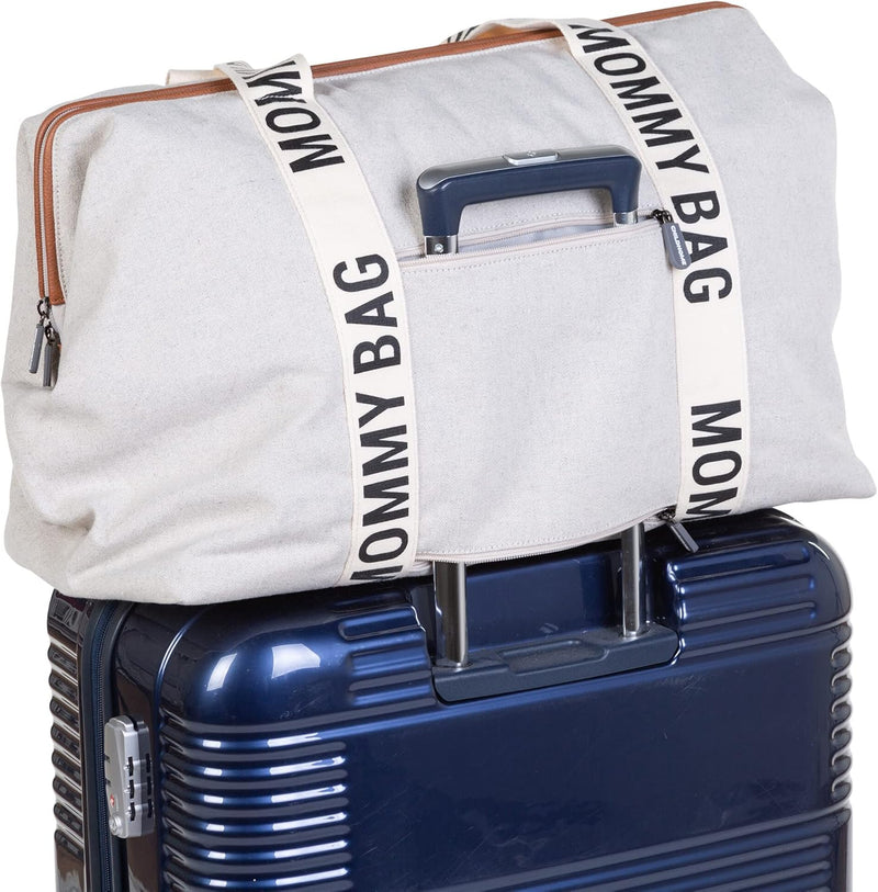 CHILDHOME, Mommy Bag, Changing Bag, Maternity, Travel Bag, Large Capacity, Changing Mat, Adjustable Shoulder Strap, Compartmentalised, Insulated Pocket