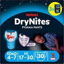 Huggies DryNites Pyjamahose Spiderman, 4–7 Jahre, 30 Stück pro Packung