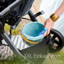 Maxi-Cosi Adorra² Kinderwagen, komfortabler, zusammenklappbarer Kombi- mit Einkaufskorb und mehreren Sitzpositionen, nutzbar ab Geburt bis ca. 4 Jahre (0-22 kg), essential black, schwarz