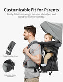 besrey 3-in-1-Kindertragetuch, innovatives Reisetablett, Berg-Kindertragerucksack, abnehmbarer, unabhängiger Rucksack