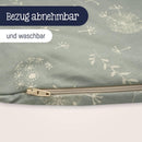 Julius Zöllner Organic Stillkissen ca. 190 cm | Füllung 42 Liter EPS-Mikroperlen | Made in Germany | Bezug aus 100% Baumwolle | Oeko-TEX® Standard 100 | Wildflower