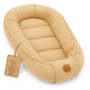 Musselin Babynest Nestchen Baby 90x50 cm - Babynestchen Neugeborene Nest für Kinder Bett und Babybett tragbar Kuschelnest Coccon für Jungen und Mäd...