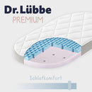 Julius Zöllner Dr. Lübbe Premium 75x40 cm – Babymatratze für den Bollerwagen - ideal für Neugeborene – Made in Germany - besonders hochwertig und schadstoffgeprüft, atmungsaktiv
