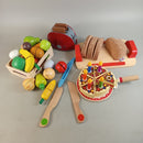 Bundle Kinderküche Holzspielzeug Zubehör Set