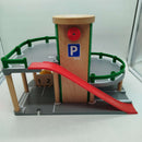 Brio Parkhaus mit Helikopterplattform