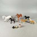 Schleich Bundle Pferde & Hunde 8x Tiere mit Zubehör