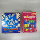 Goliath und Schmidt Kombiniertes Spieleset Triominos und myRummy