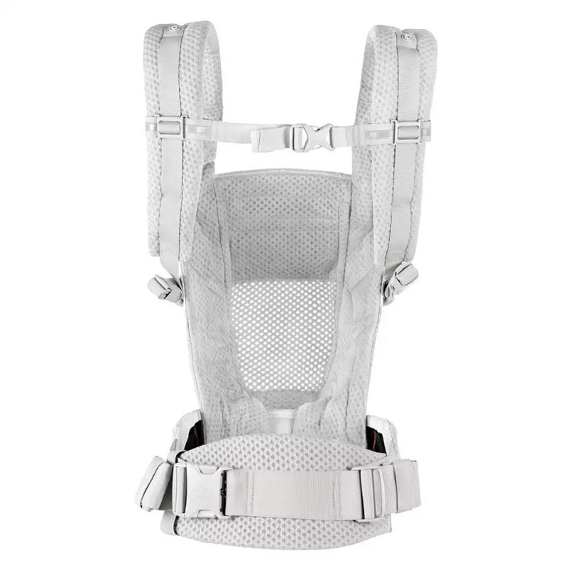 ERGObaby Adapt SoftFlex Mesh Grau Bauchtrage Kindertrage Babytrage Tragetasche