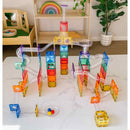 CONNETIX Connetix Magnetbausteine Kugelbahn Rainbow Ball Run Pack - 92 Teile