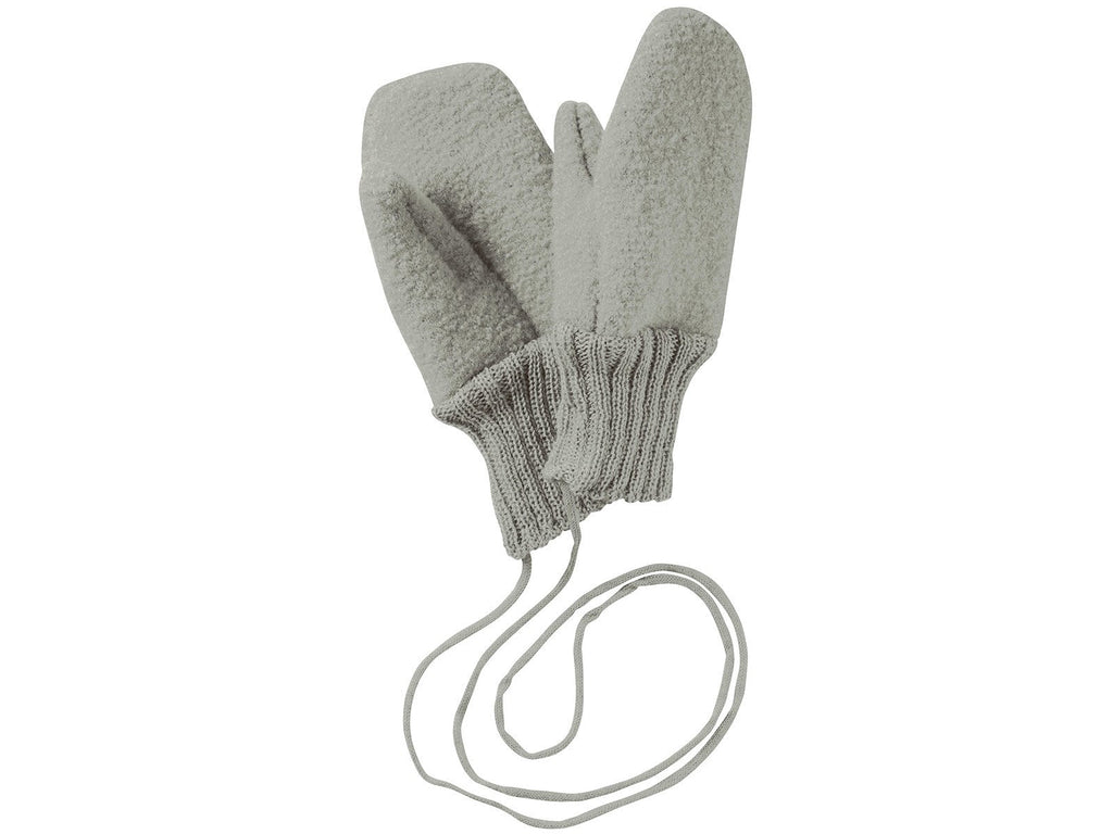 Disana 100% Wolle Walk-Handschuhe hellgrau° 92 | 2yrs, 98
