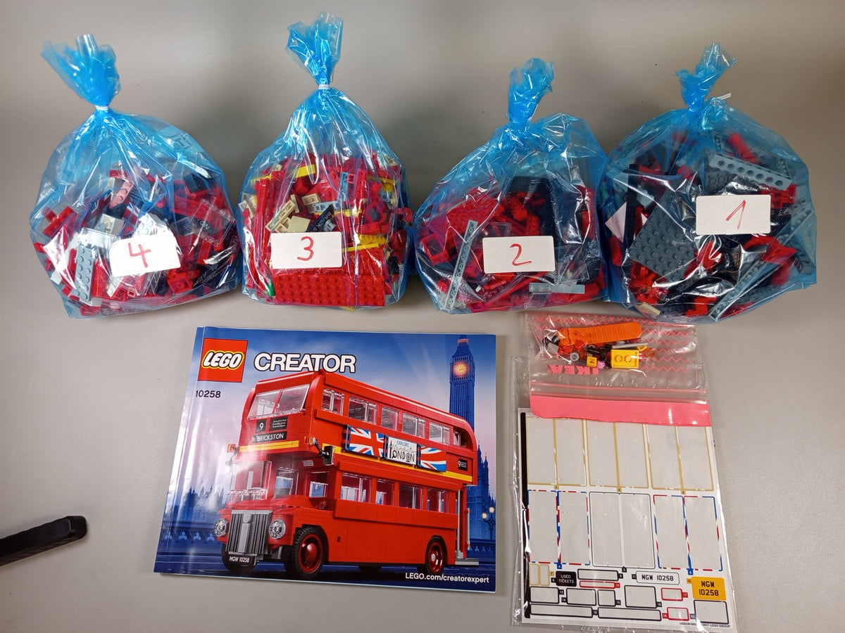 Bus 10258 Bus Inglese Lego LEGO Creator Expert 10258 London Bus