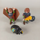 Playmobil Bundle Ritter Set von 7 Figuren & Tierfigur